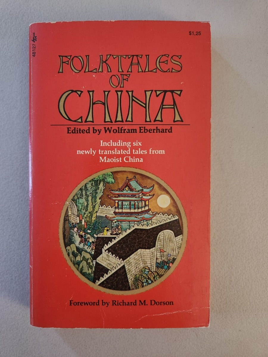 FOLKTALES CHINA By Wolfram Eberhard BE 9780671481278| eBay