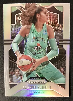 2020 Panini Prizm WNBA Prizms SILVER #88 AMANDA ZAHUI B. New York Liberty