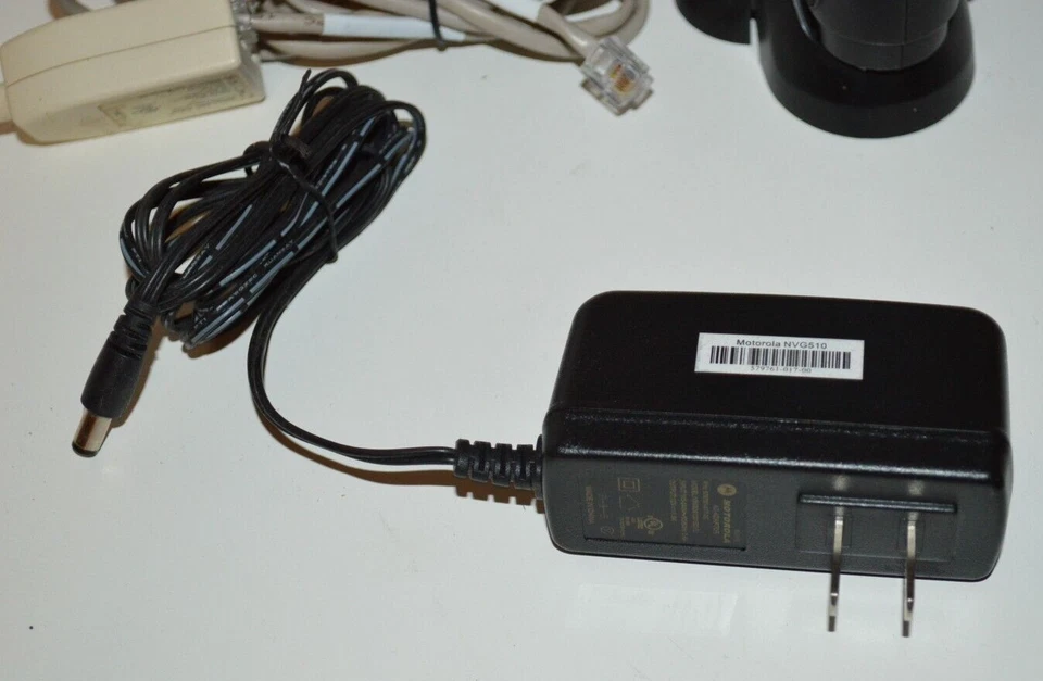 AT&T Motorola NVG510 4-Port Modem & WiFi Router for DSL with Power Adapter - Image 3 of 4
