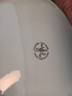 1950’s MCM Universal Pottery BALLERINA Ware Mist Mint Blue Green SERVING PLATTER — photo 4
