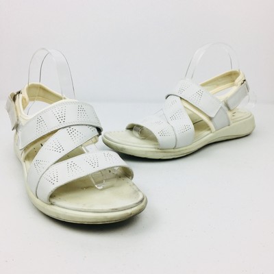 ecco soft 5 cross strap sandal