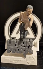 Linkin Park Chester Bennington Rock band Figurine Statuette 200mm with CD holder