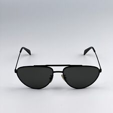 Celine Men AUTHENTIC Sunglasses Matte Black Smoke Pilot CL40077U 02A BRAND NEW