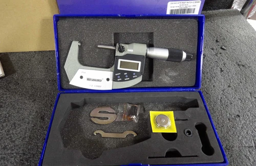 Westward 2YMZ6 Digital Outside Micrometer 1–2" (25–50mm) IP54 SPC Output Carbide