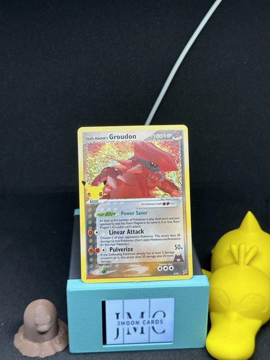 ワールド チャンピオンシップ　2004 グラードン　チームマグマ Pokémon Card Team Magma's Groudon 9/95 Rare 2004 World