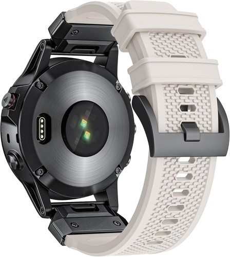 Correa de silicona táctica QuickFit de 22 mm banda impermeable para Garmin Fenix 7 Pro/6/5 - Imagen 50 de 56