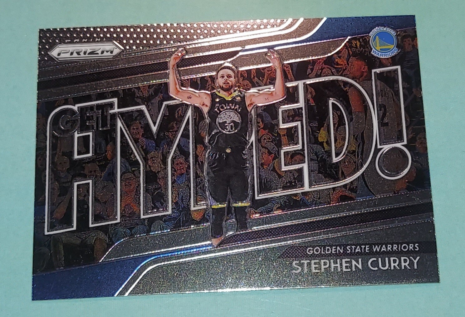 2018-19 Panini Prizm STEPHEN CURRY #2 Hyped! Insert Golden State Warriors