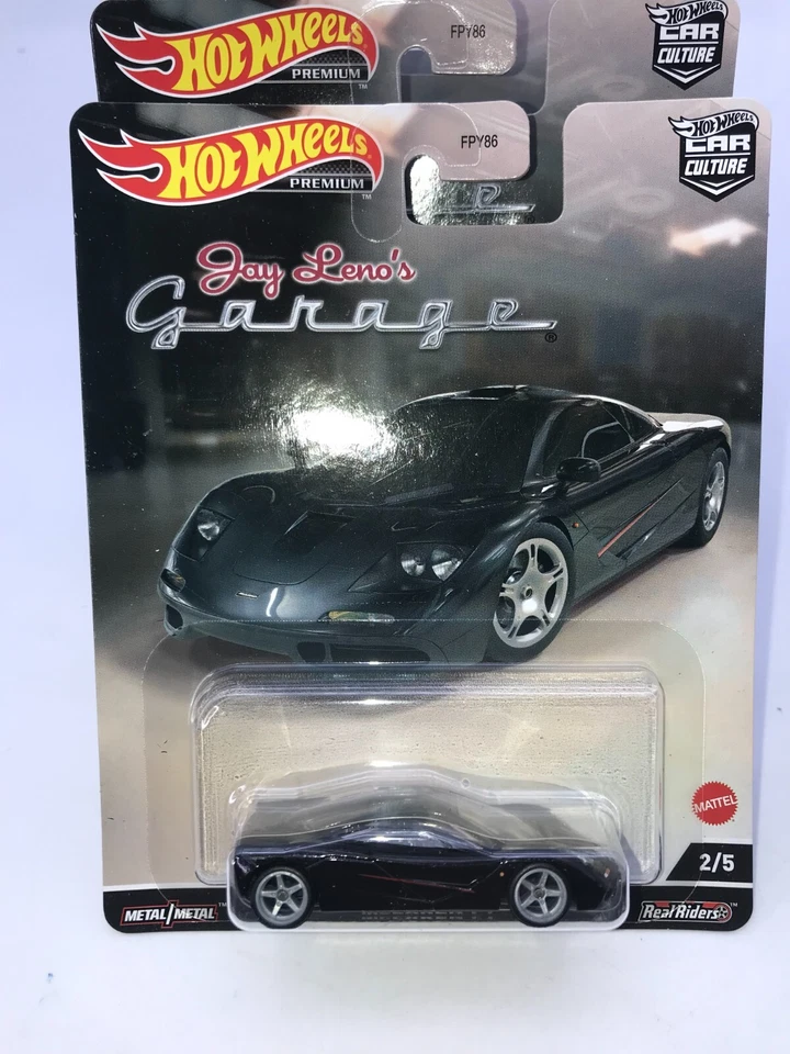 Hot Wheels Premium Car Culture 2022 Jay Leno’s Garage Set de 5 más ECOJET Foto 3 de 4