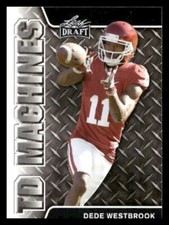 2017 Leaf Draft #TD-06 Dede Westbrook Rookie Oklahoma Sooners
