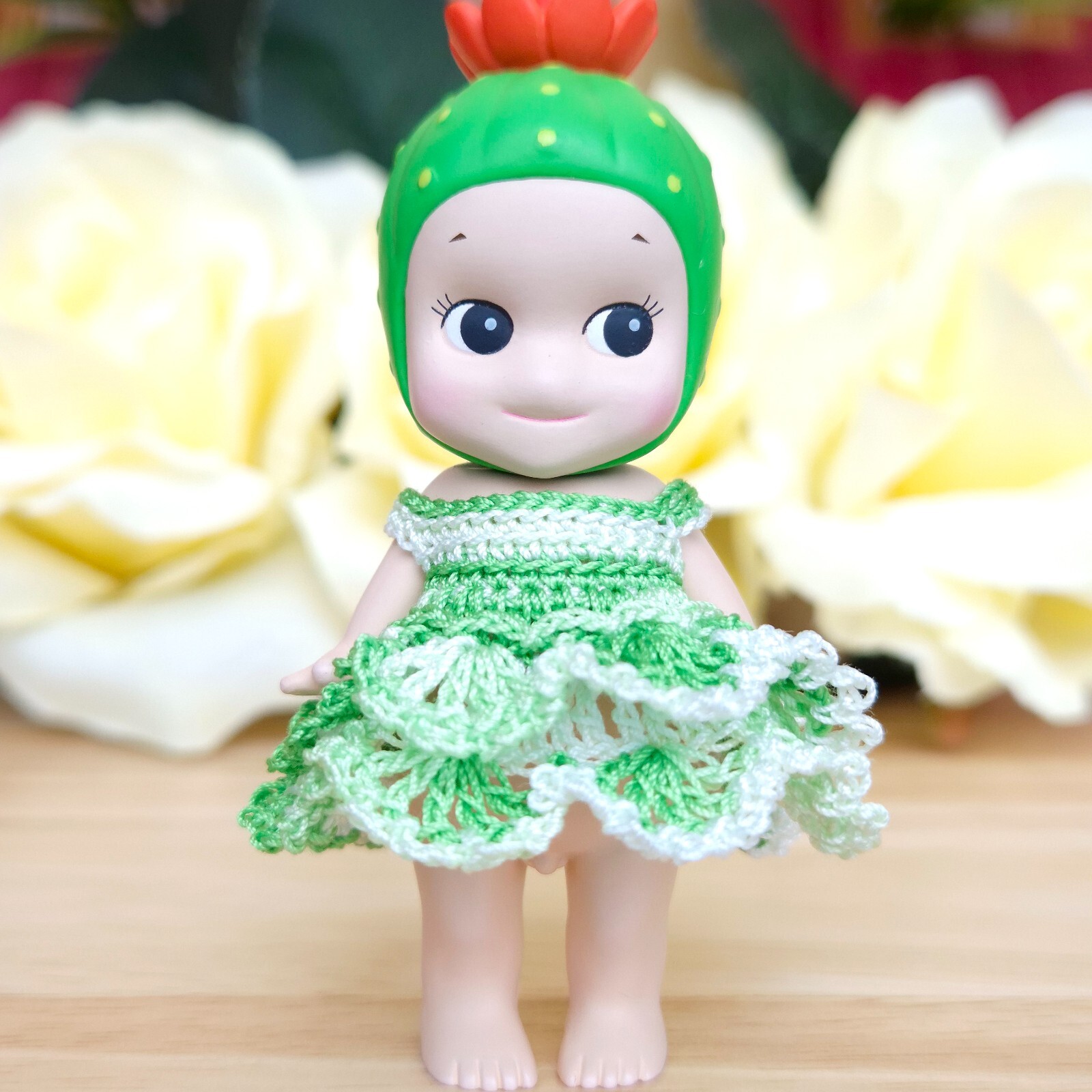 Sonny Angel Flower Series Cactus Mini Figure 2011 Collectible-image