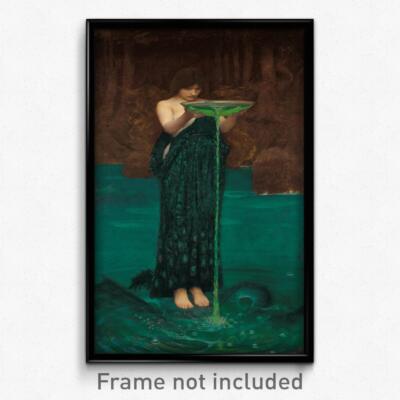 J. W. Waterhouse - Circe Invidiosa Print 11x17 Art Poster