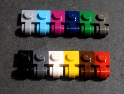Lego 4081 Platte mit Schlaufe Clip 1x1 Farbe wählbar 6 Stück