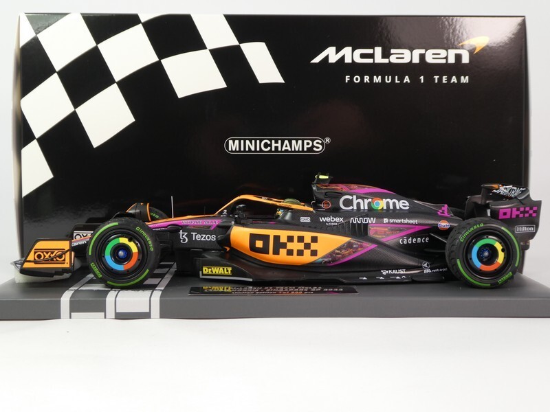 スパーク 1/43 マクラーレン MCL36 リカルド 2022シンガポールGP 2022 Mclaren F1 MCL36 #3 Daniel Ricciardo Singapore GP