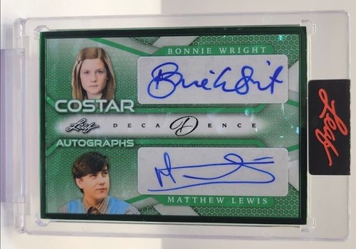 BONNIE WRIGHT MATTHEW LEWIS Leaf Pop Century Decadence 3/5 Harry Potter