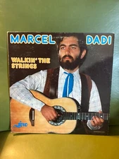 MARCEL DADI: walkin' the strings LP Vinyl 1976 GUITAR WORLD Records VG+