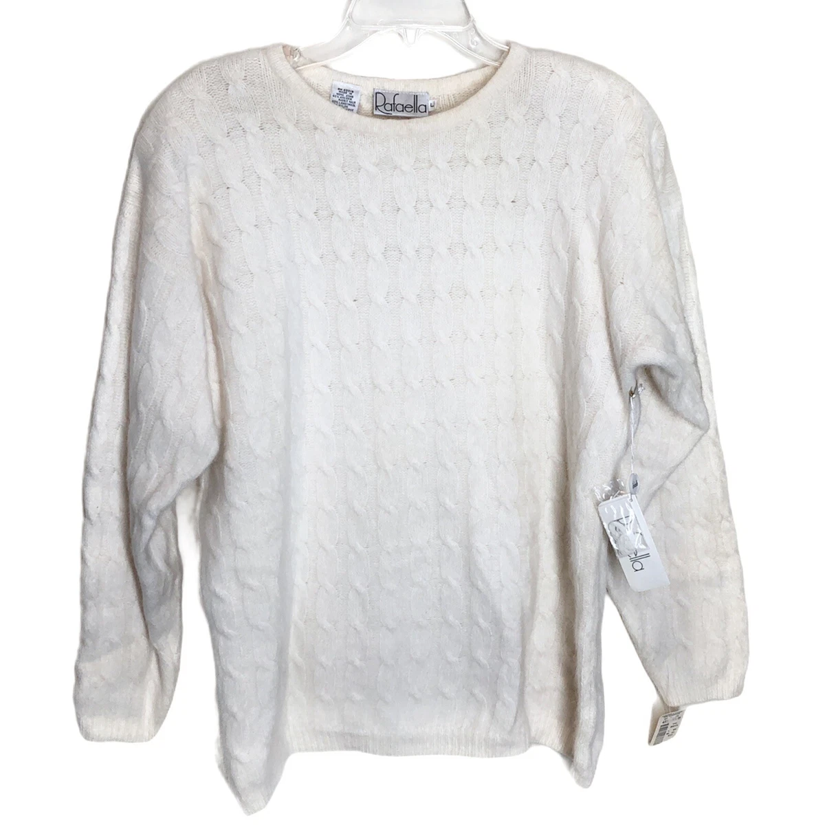 Cream angora cheap sweater