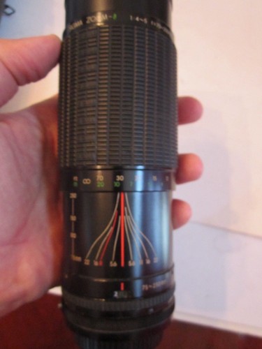 ROKUNAR CAMERA LENS - 75 - 250MM - NO. 807950 - MADE IN JAPAN - TUB CR - Picture 3 of 7