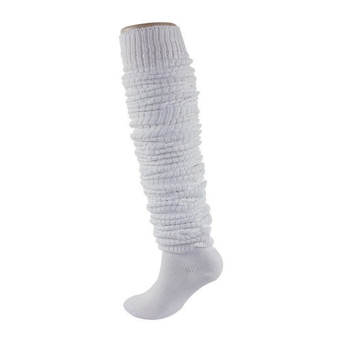 Women Lolita Bubble Loose Legs Warmer Slouch Long Socks Japanese School Cute New - Picture 5 of 11