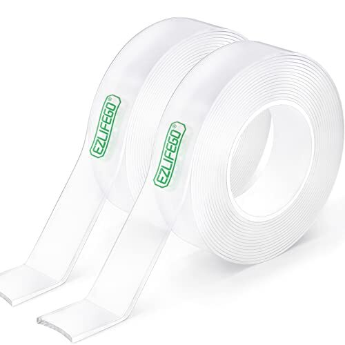 Double Sided Tape Heavy Duty(Extra Large, Pack of 2, Total 396 Inch), Nano