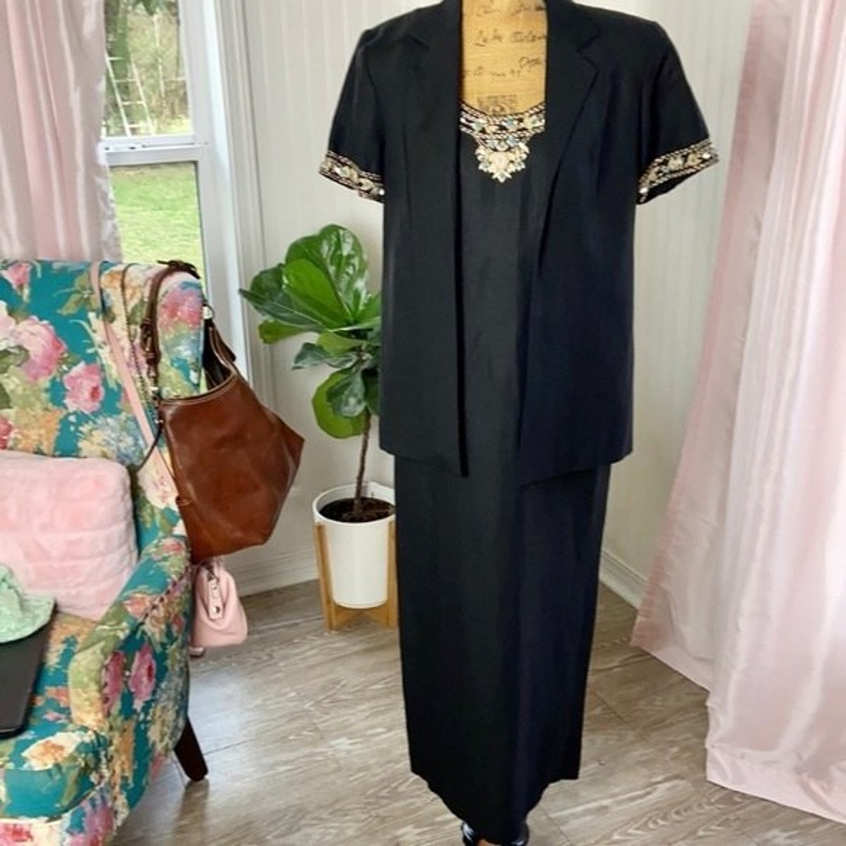 knee length dresses for ladies Jessica Howard Dress  East Village Vintage Collective