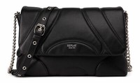Replay Shoulder Bag Schultertasche Tasche Black Schwarz Neu