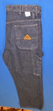 Bulwark Protected Apparel Excel FR Fireproof Blue Jeans 40 x 28 Flame Resistant