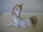 CUTE VINTAGE PORCELAIN UNICORN FIGURINE