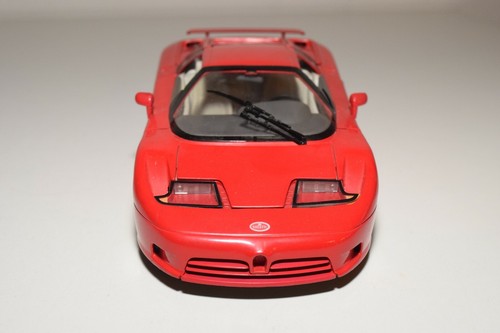 A29 1:18 ANSON BUGATTI EB110 EB 110 ROUGE ÉTAT PROCHE DU NEUF - Photo 3/8