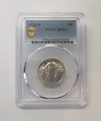 1926-D Standing Liberty Quarter PCGS MS64