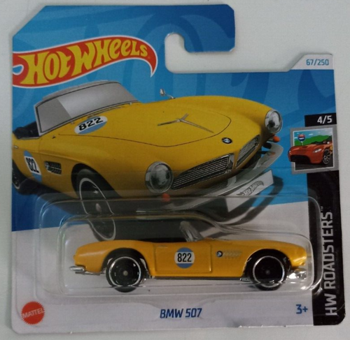 2024 Hot Wheels BMW 507 - 1:64 1/64 HW Roadsters 4/5 Yellow | eBay