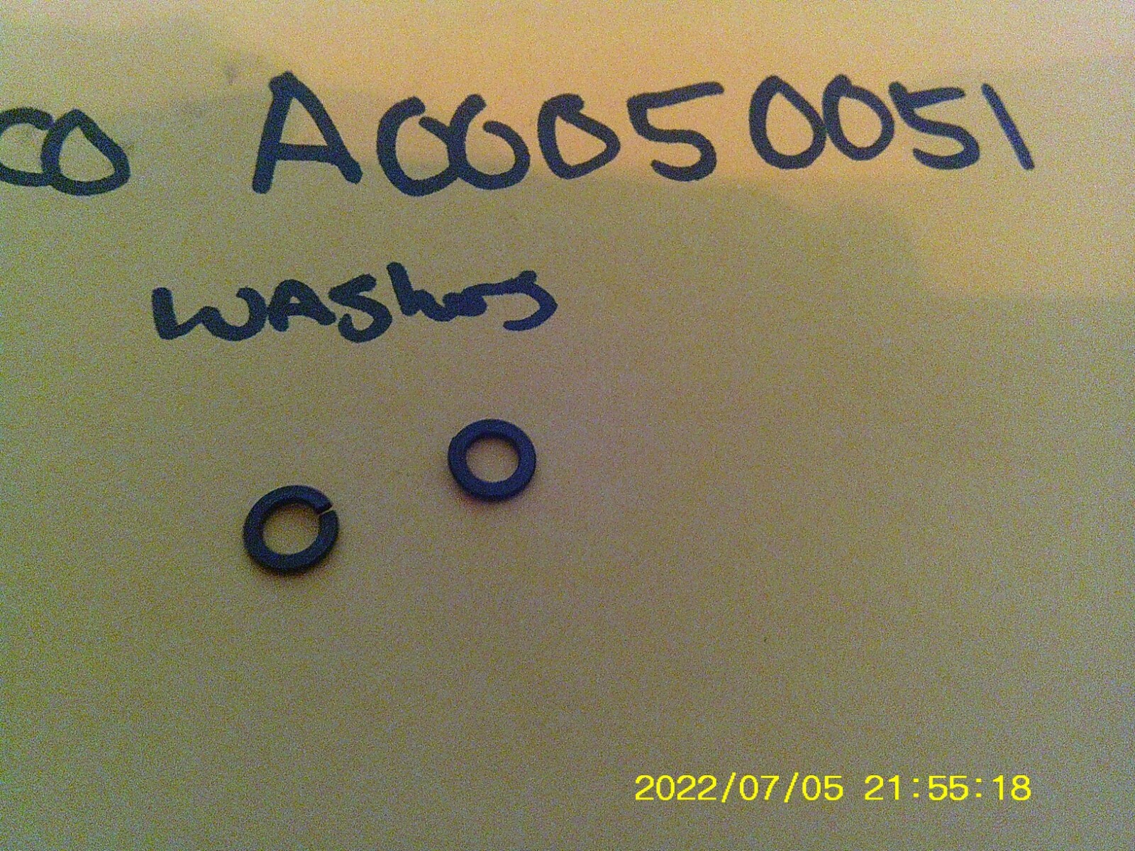 TWO !! Senco Washers A00050051