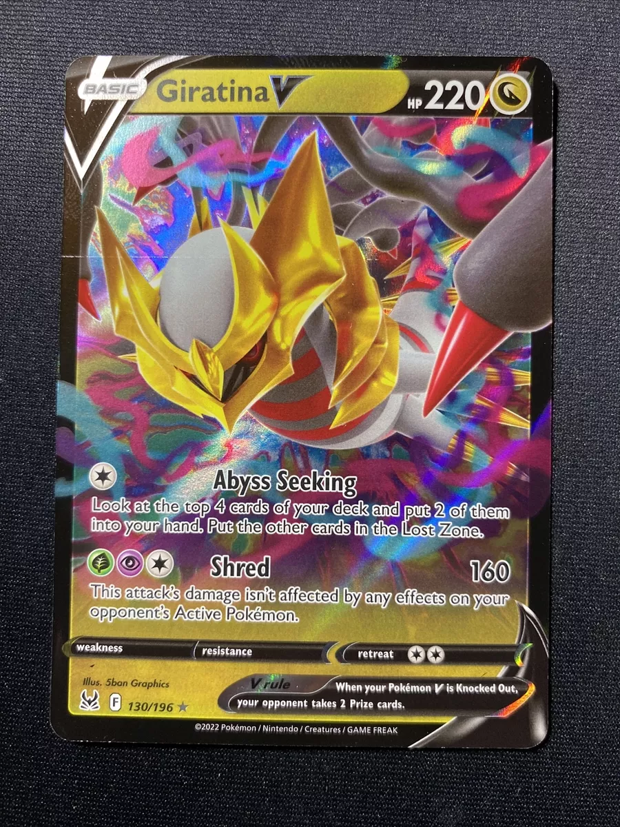 Pokemon - Giratina V 130/196 - Lost Origin Ultra Rare Card