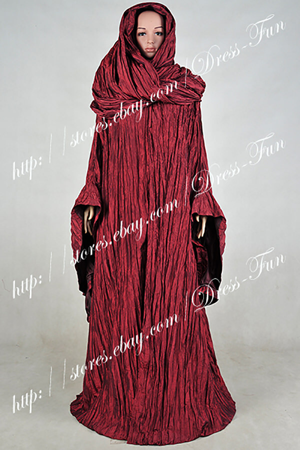 game of thrones red dress lady Melisandre of Asshai Costume Guide