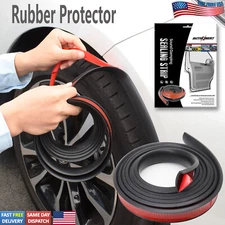 3m Car Universal Fender Flares Wheel Protector Extension Rubber Moulding Trim