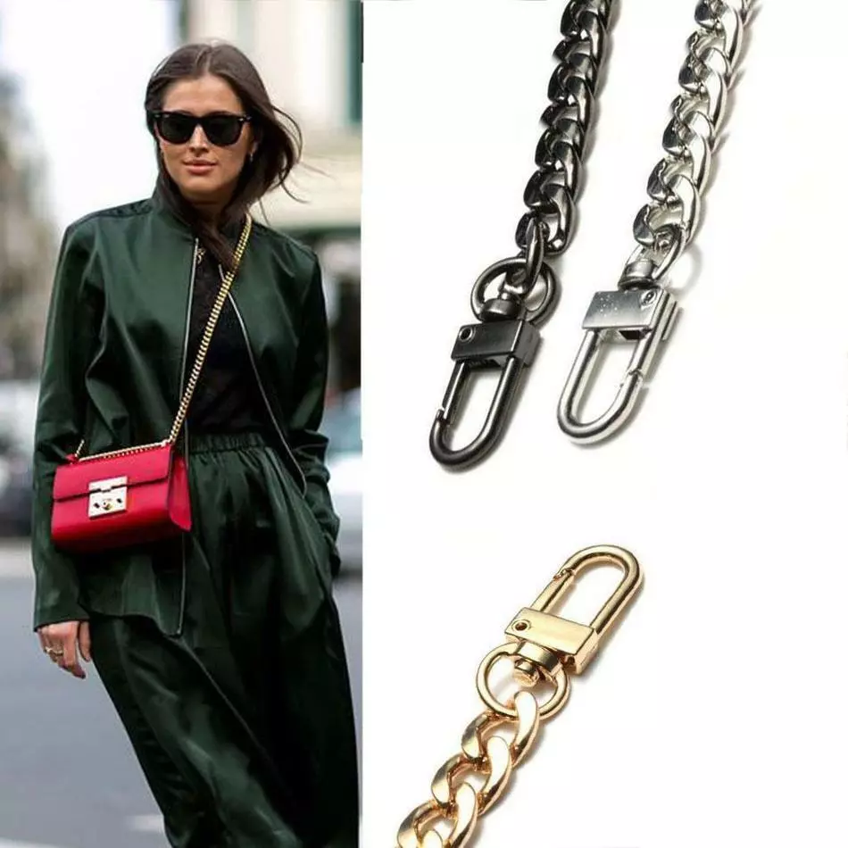 Handbag Chain Crossbody Chain Strap Belt Chain Long Cross Body Bag