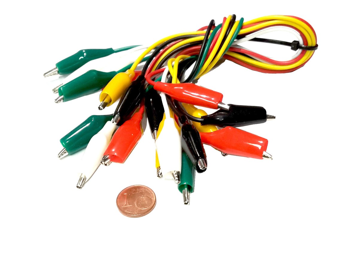 Messleitungen Krokodilklemmen 10er Set, 2,99 Messleitungen Krokodilklemmen 10er Set, 2,99