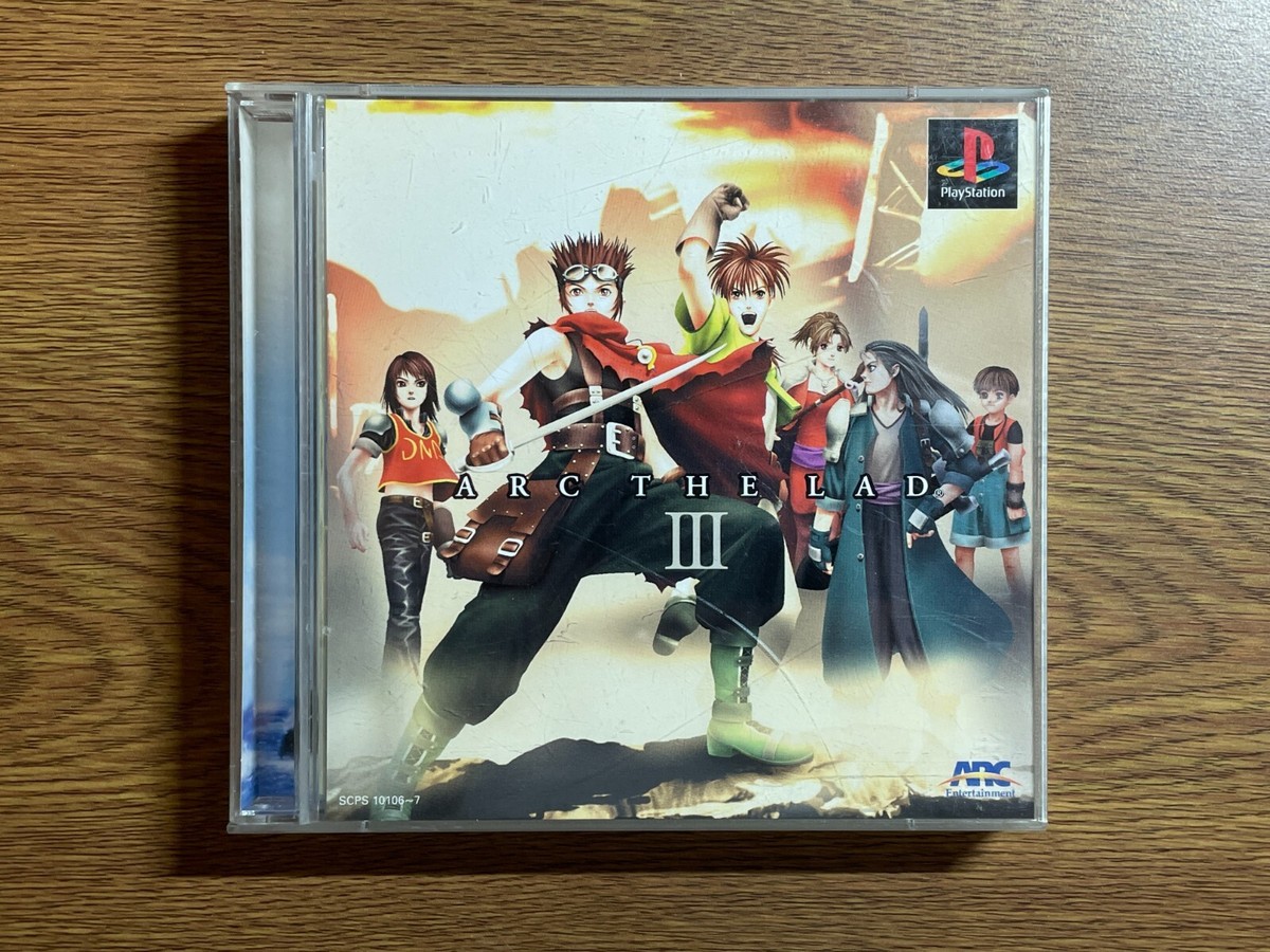 SONY PLAYSTATION PS Japan ARC THE LAD 3 Ⅲ | eBay SONY PLAYSTATION PS Japan ARC THE LAD 3 Ⅲ | eBay
