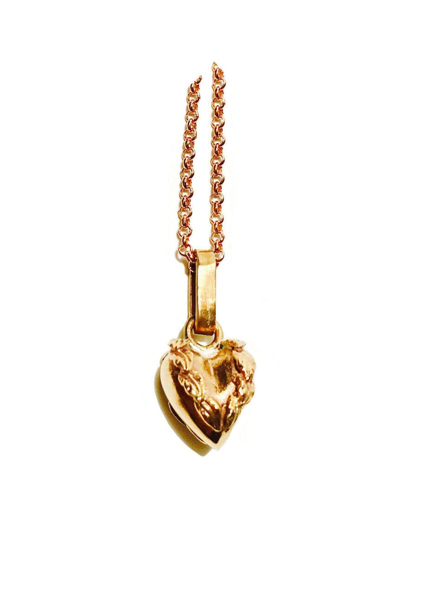 Marius Creati collana argento-rosato e bronzo necklace rose gold