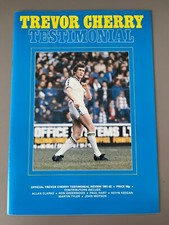 1981-82 Leeds United vs Sheffield Wednesday - Trevor Cherry Testimonial