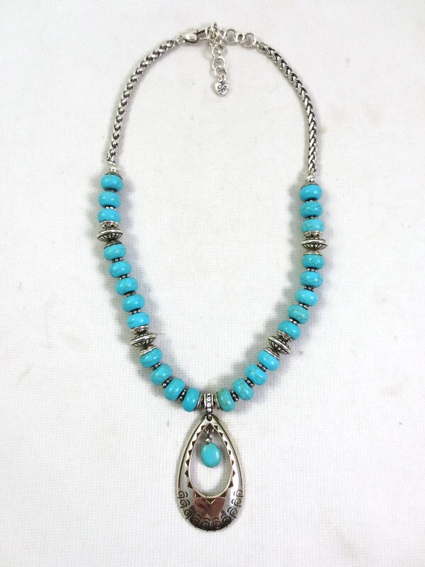 Brighton turquoise necklace clearance
