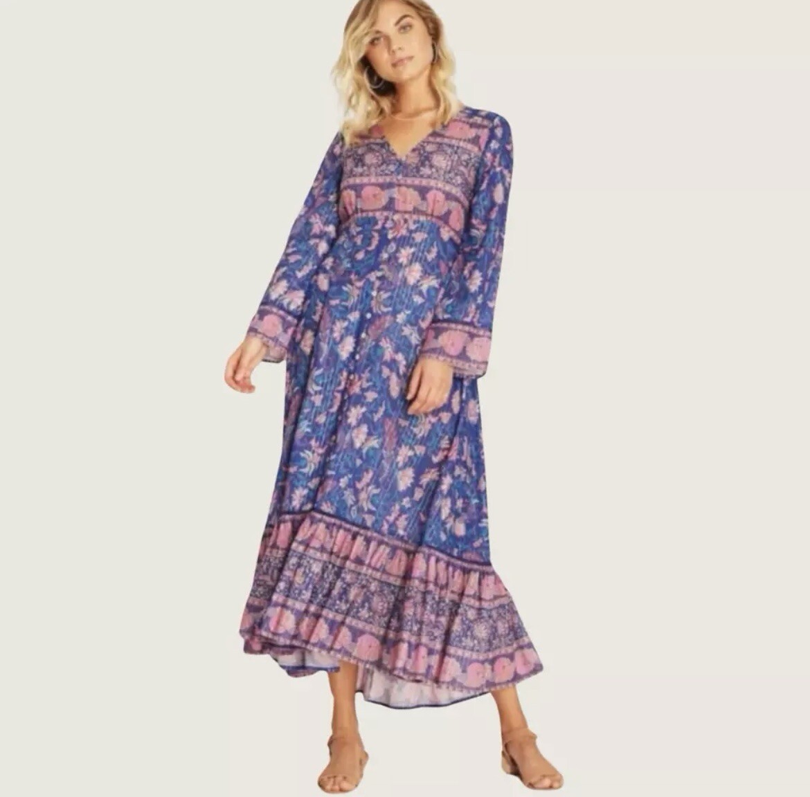 burnt orange maxi dress plus size Women's Over You Again Dress, Orange