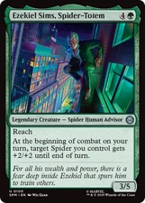 Ezekiel Sims, Spider-Totem #100 Near Mint SPM Marvel's Spider-Man Magic MTG