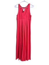 Karen Alexander Boston Proper Coral Maxi Dress Size 6 | Made in USA