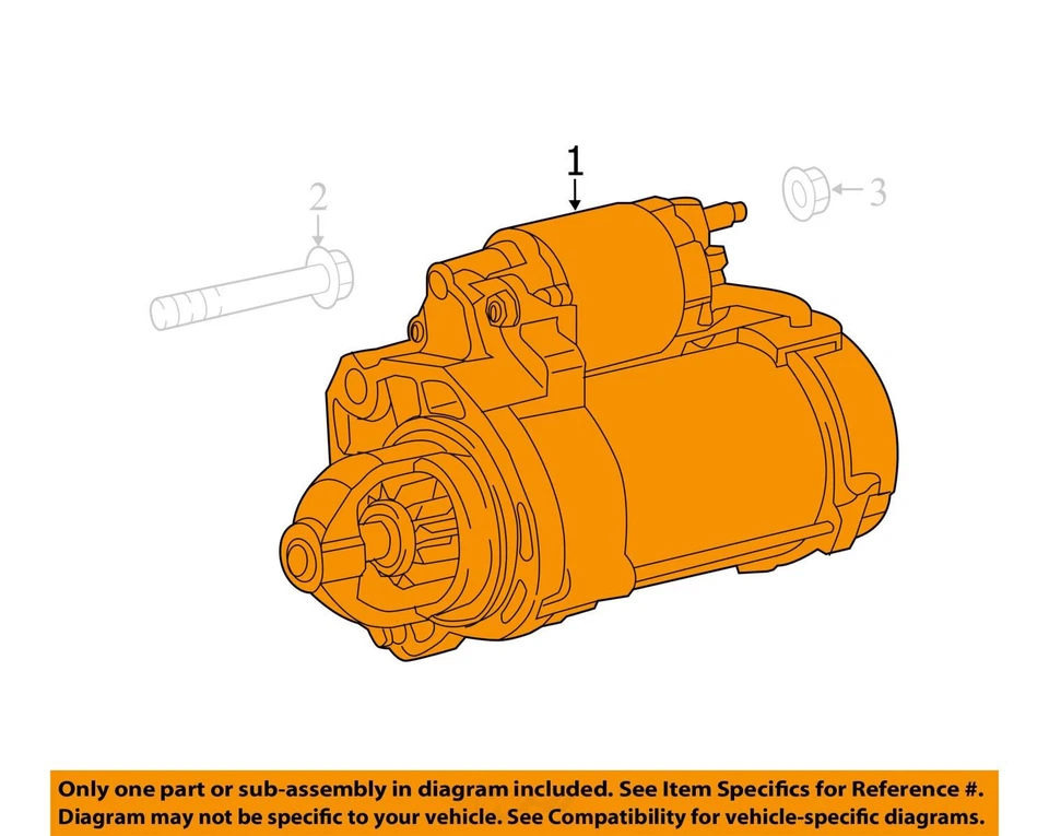 Ram Promaster 3500 2022-2022 motor de arranque de coche solenoide OEM YBPN2 Foto 3 de 4