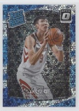 2017 Panini Donruss Optic Rated Rookie Fast Break Holo Prizm Zhou Qi #151 01i1
