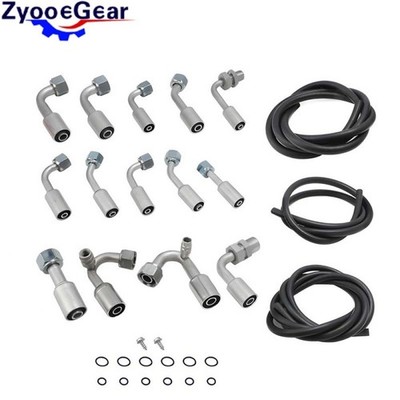 Universal Vehicle AC Extended Hose Automotive Air Conditioning Hose Kit