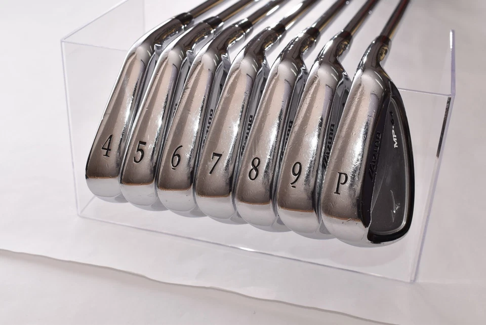 7 Stück Mizuno MP-64 Forged Eisensatz 4-5-6-7-8-9-PW Flex Stiff DG S200 RH... - Bild 3 von 4