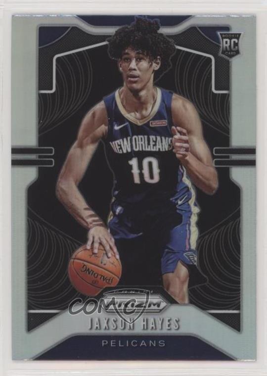 2019-20 Panini Prizm Rookie Silver Prizm Jaxson Hayes #254 3kw