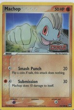Machop Reverse Holo Common EX Power Keepers 53/108 LP on eBay