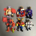 Vintage Playmates TMNT Figure Lot Teenage Mutant Ninja Turtles